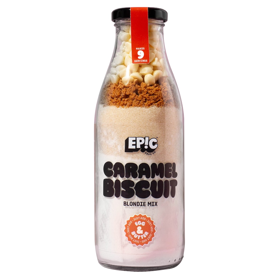 EPIC CARAMEL BISCUIT BLONDIE BAKING MIX 350G