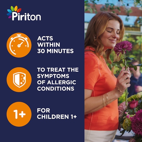 Piriton Children's Allergy Syrup 150ml - Tesco Groceries