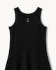 image 5 of F&F School Girls 2-Pack Cotton Rich Pinafore Dresses in Black