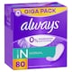 obrázok 2 z Always Daily Fresh Normal, 0 % parfumov a farbív 80 ks
