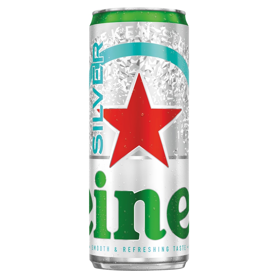 Heineken Silver világos sör 4% 330 ml