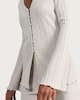 image 2 of F&F Ribbed Metallic Button Up Co-ord Top in Neutral