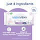 image 3 of WaterWipes Biodegradable Soothing Baby Wipes 60 pack