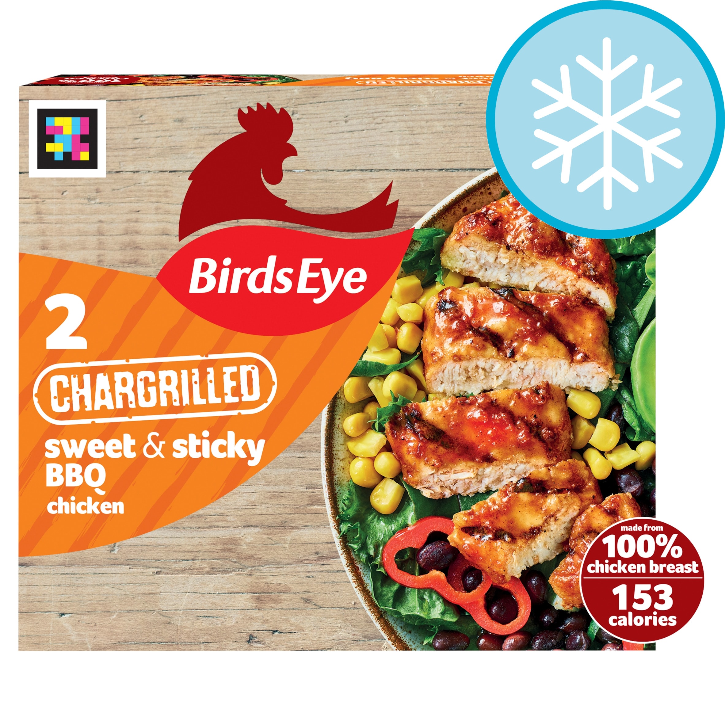 Birds Eye 2 Sweet & Sticky BBQ Chicken Breast Steaks 174g