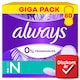 Always Daily Fresh Normal, 0% színezék és illatanyag 80 Darabos Kiszerelés  1. kép