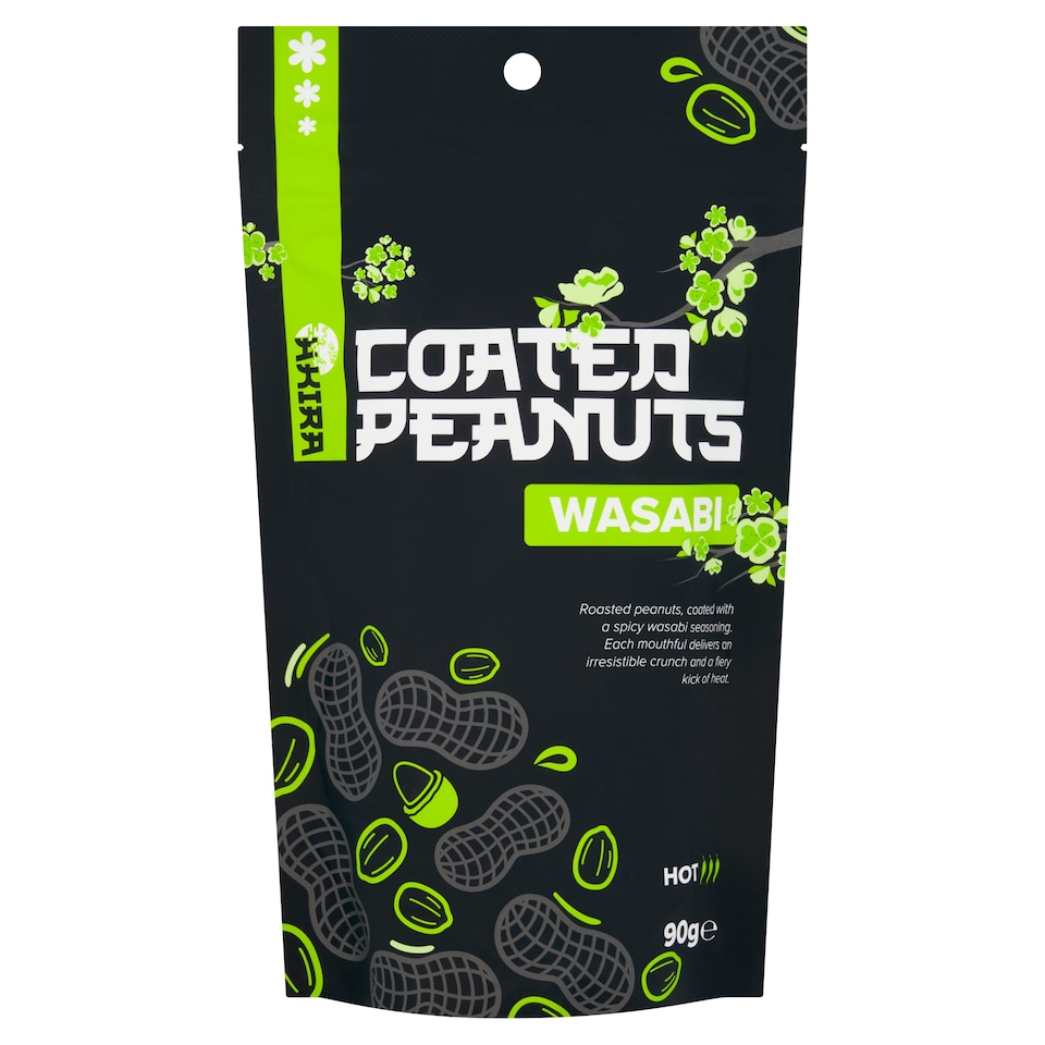Akira Wasabi Coated Peanuts 90g