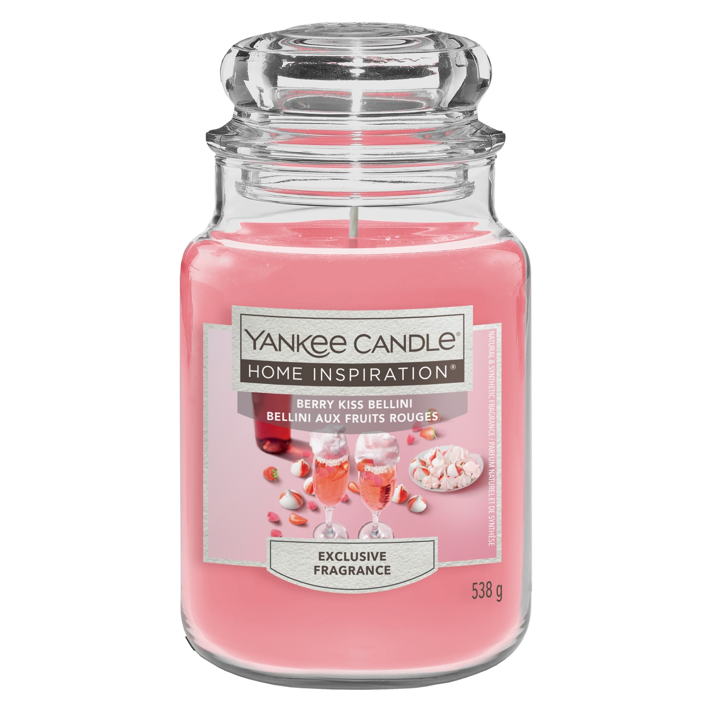 Yankee Candle Berry Kiss Bellini Large Jar 538G