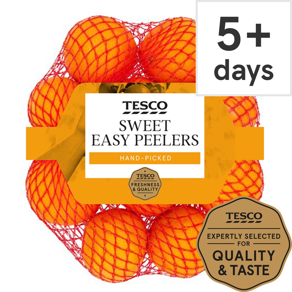 Tesco Clementine Or Sweet Easy Peeler Pack 600G Tesco Groceries
