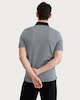 image 3 of F&F Pure Cotton Textured Short Sleeved Polo Shirt in Navy