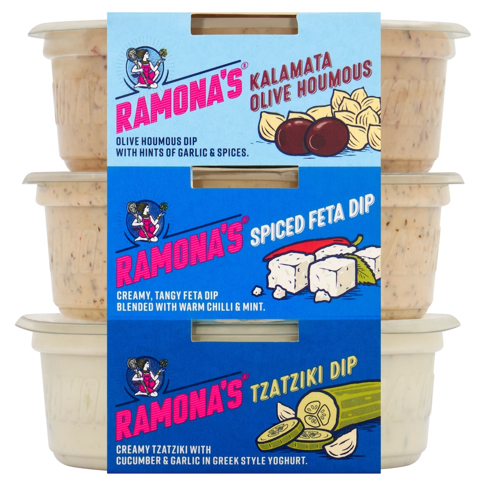 Ramona's Divine Dips Greek Trio 300g