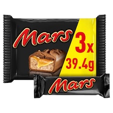 Mars Chocolate Bars Multipack 3X39.4G