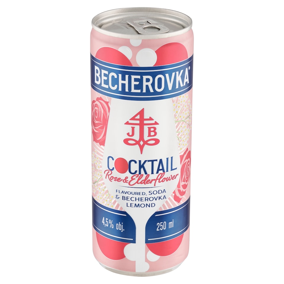 image 1 of Becherovka Cocktail Rose & Elderflower 250 ml