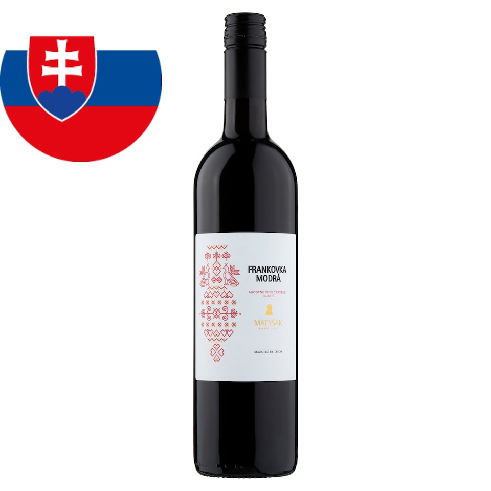 Tesco Frankovka Blue Quality Dry Red Wine 750 ml