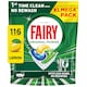image 1 of Fairy All In One Lemon XL Mega pack Original 116 Dishwasher Tablets 1567g
