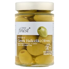 Tesco Finest Pitted Greek Halkidiki Olives 305G