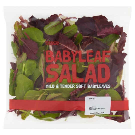 Tesco Leafy Salad 60G Tesco Groceries