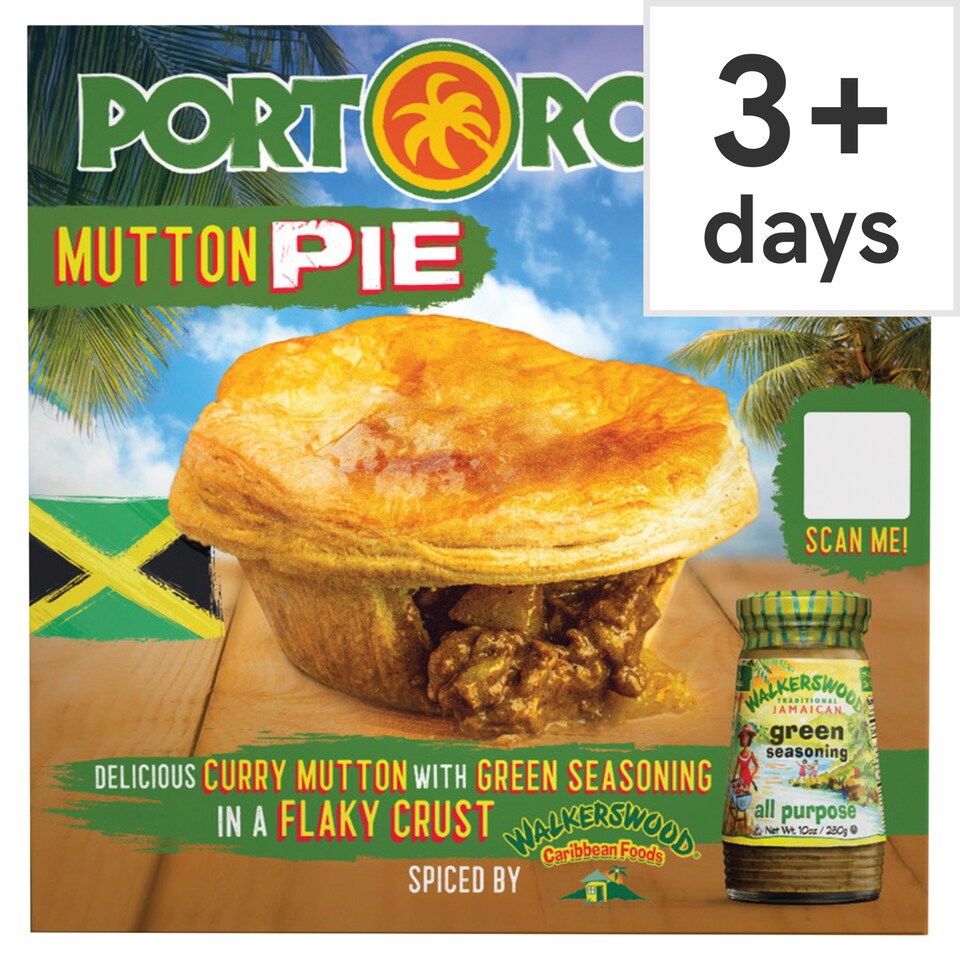 Port Royal Curry Mutton Pie 200g