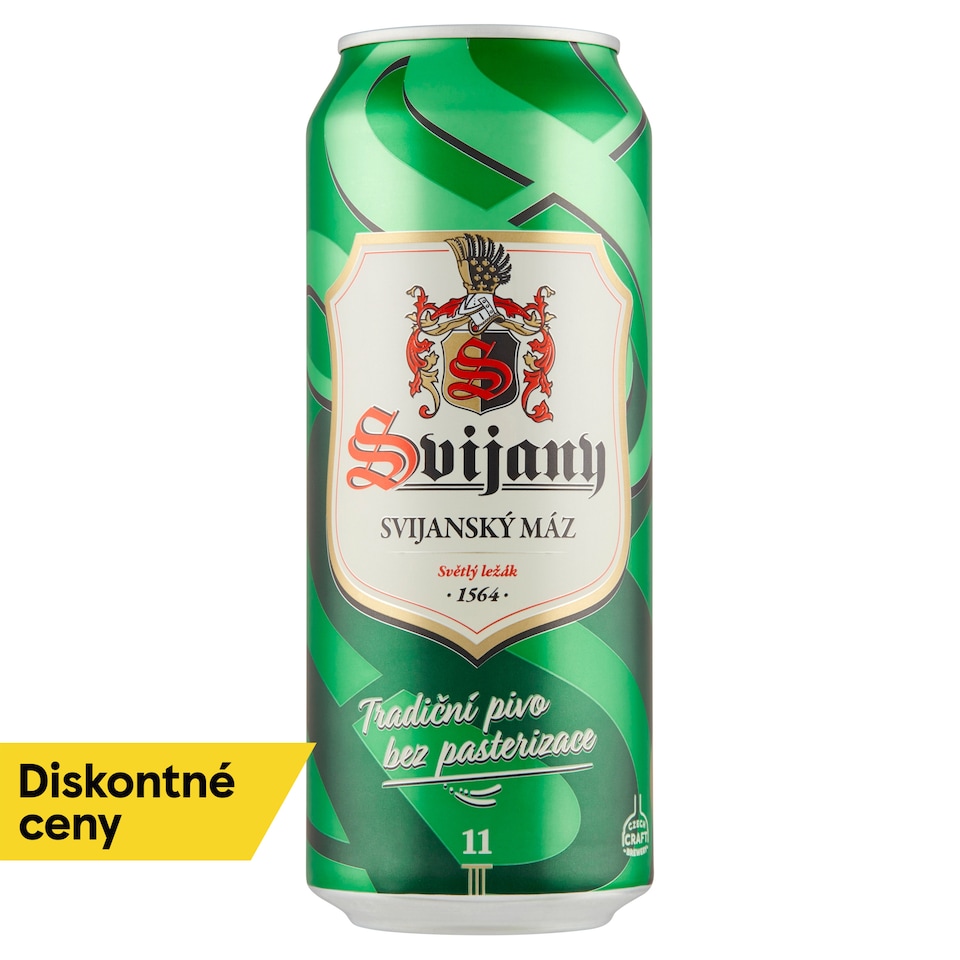 obrázok 1 z Svijany Svijanský máz pivo svetlý ležiak 0,5 l