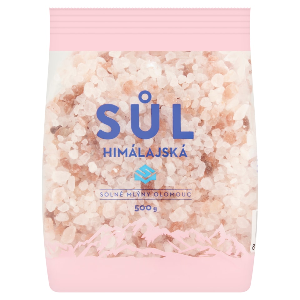 Solné Mlýny Kamenná jedlá soľ himalájska 500 g
