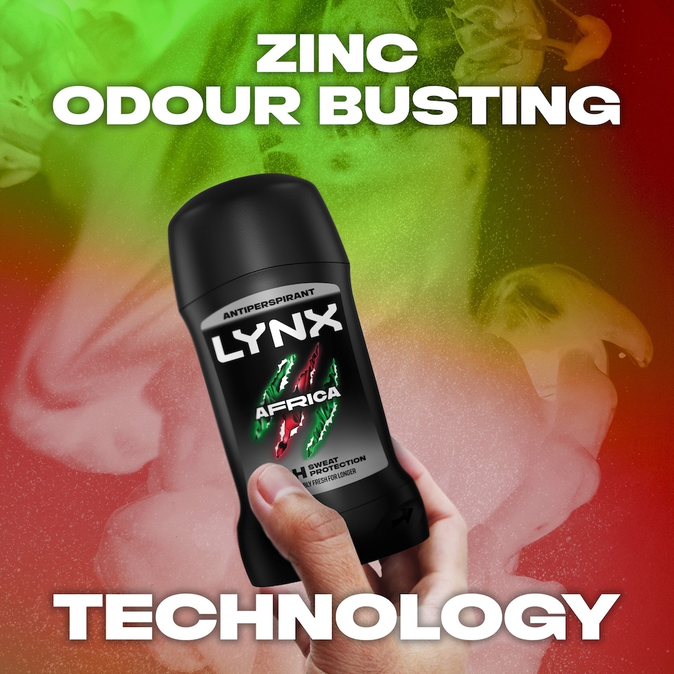 image 1 of Lynx Africa 48h Stick Antiperspirant Deodorant 50ml