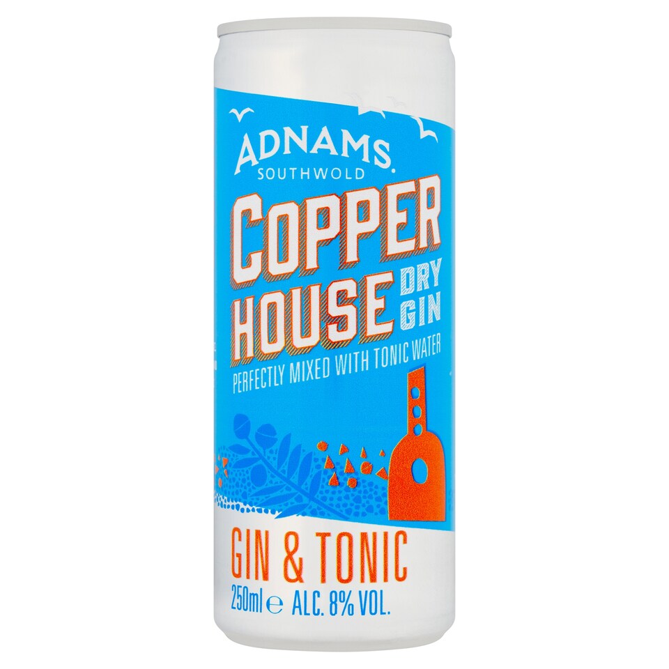 Adnams Copper House Gin and Tonic 250ml 