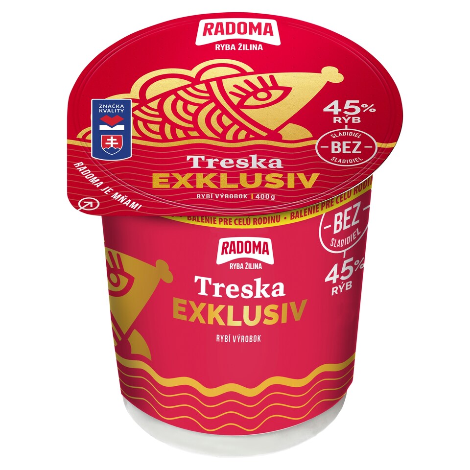 PRETO Ryba Žilina Cod Exclusive 400 g