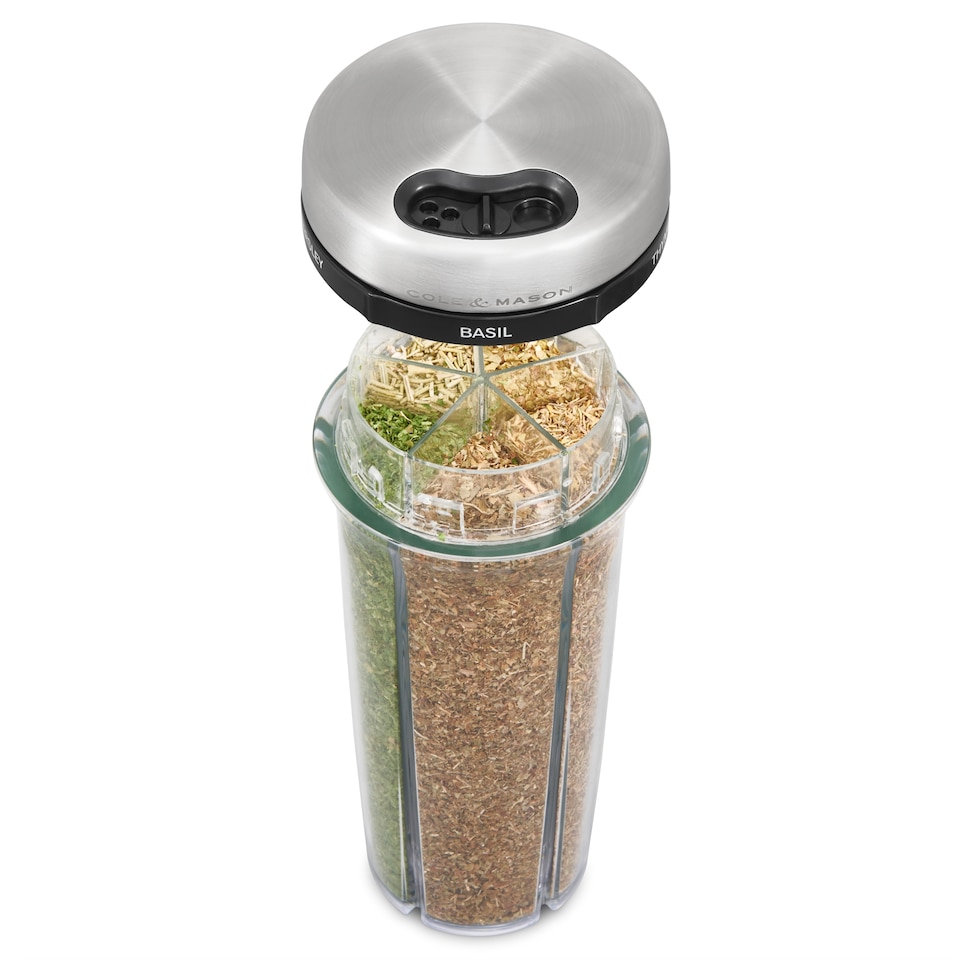 image 1 of Cole & Mason Filled Herb Storage Shaker