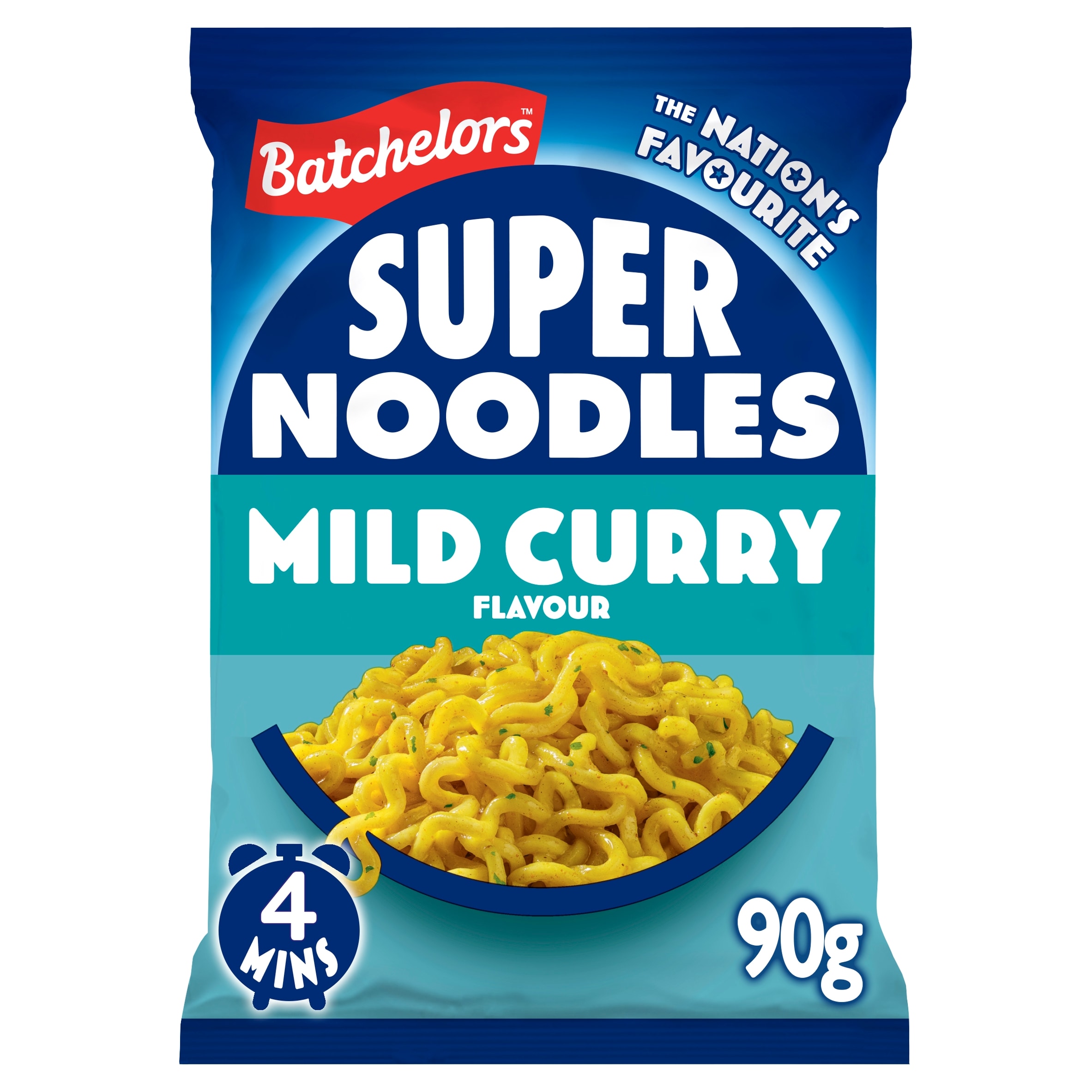 Batchelors Super Noodles Mild Curry 90G