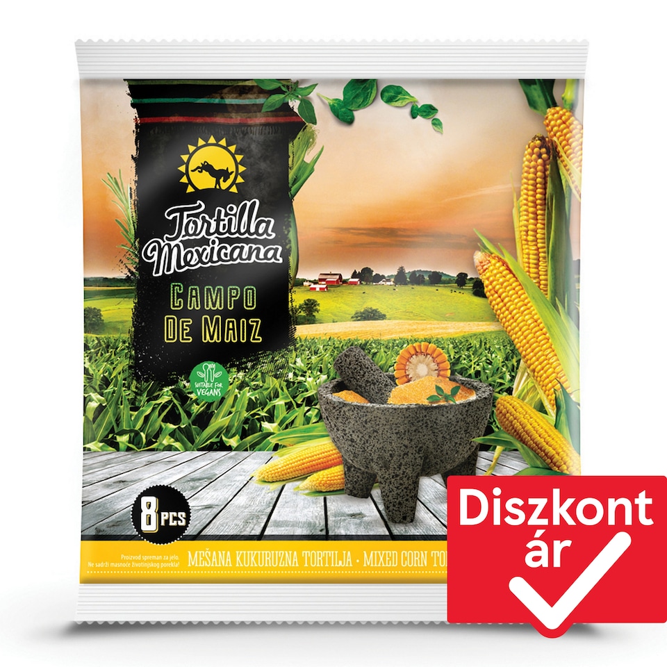 Tortilla Mexicana kukoricás tortilla 320 g