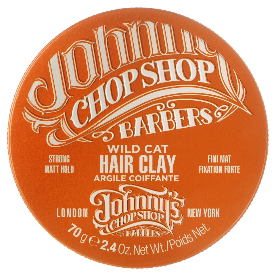 Johnny's Chop Shop Wild Cat Hair Clay 70g