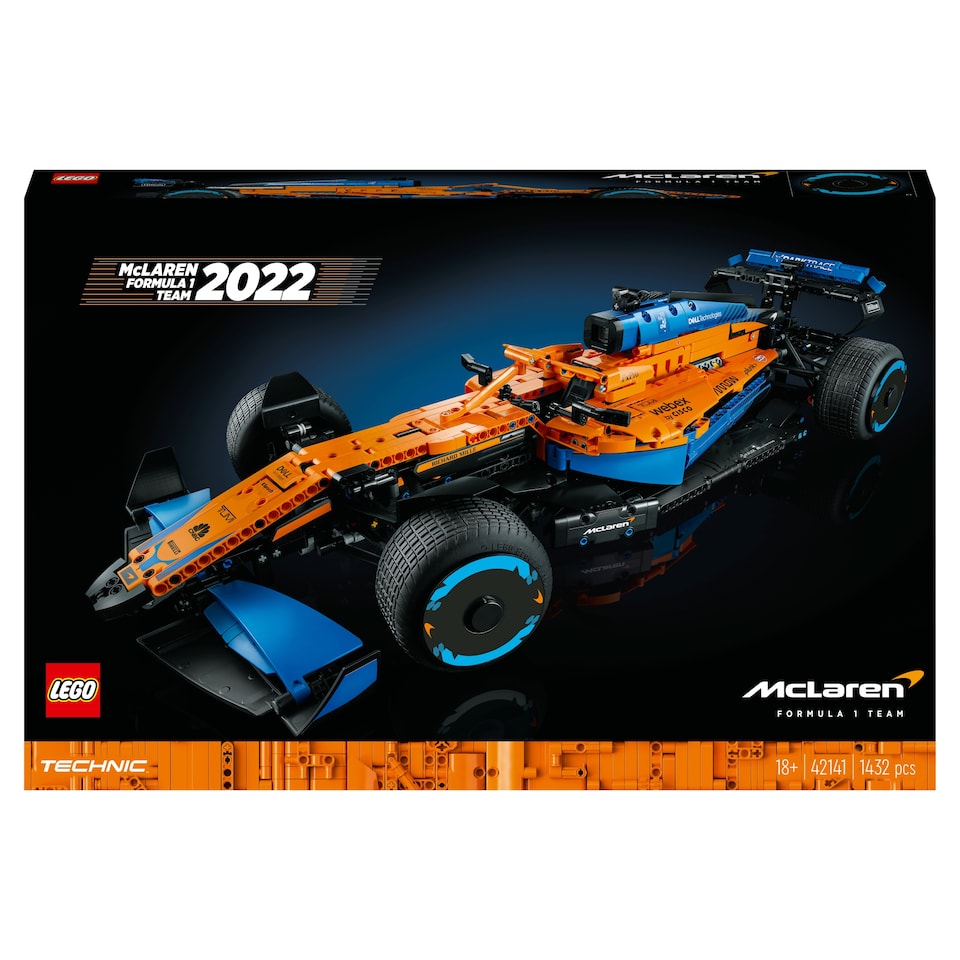 LEGO Technic 42141 McLaren Formula 1 versenyautó  1. kép