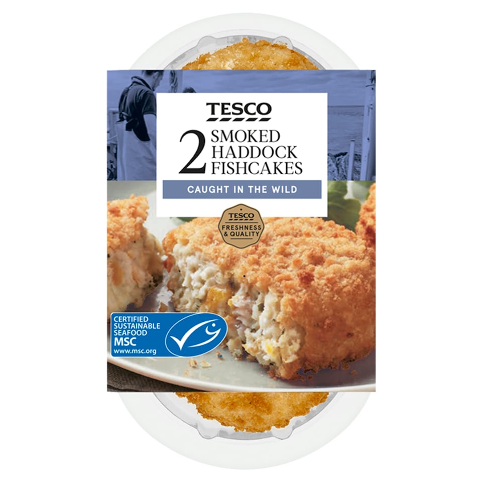 image 1 of Tesco Breaded Smoked Haddock Fishcake 270G