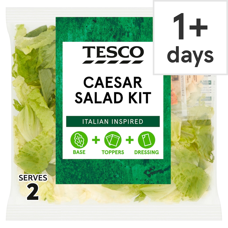 image 1 of Tesco Caesar Salad Kit 250G