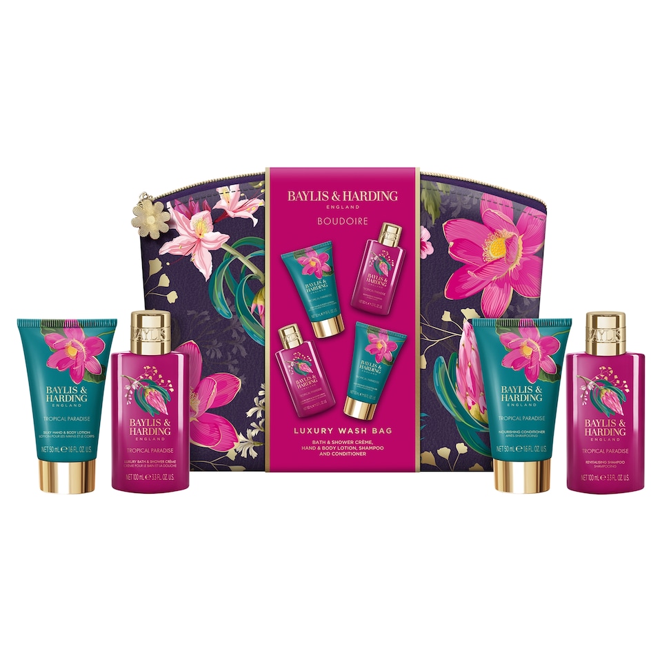 image 1 of Baylis & Harding Boudoire Luxury Wash Bag Gift Set