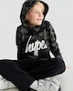 image 1 of Hype Camouflage Hoodie in Multi Black