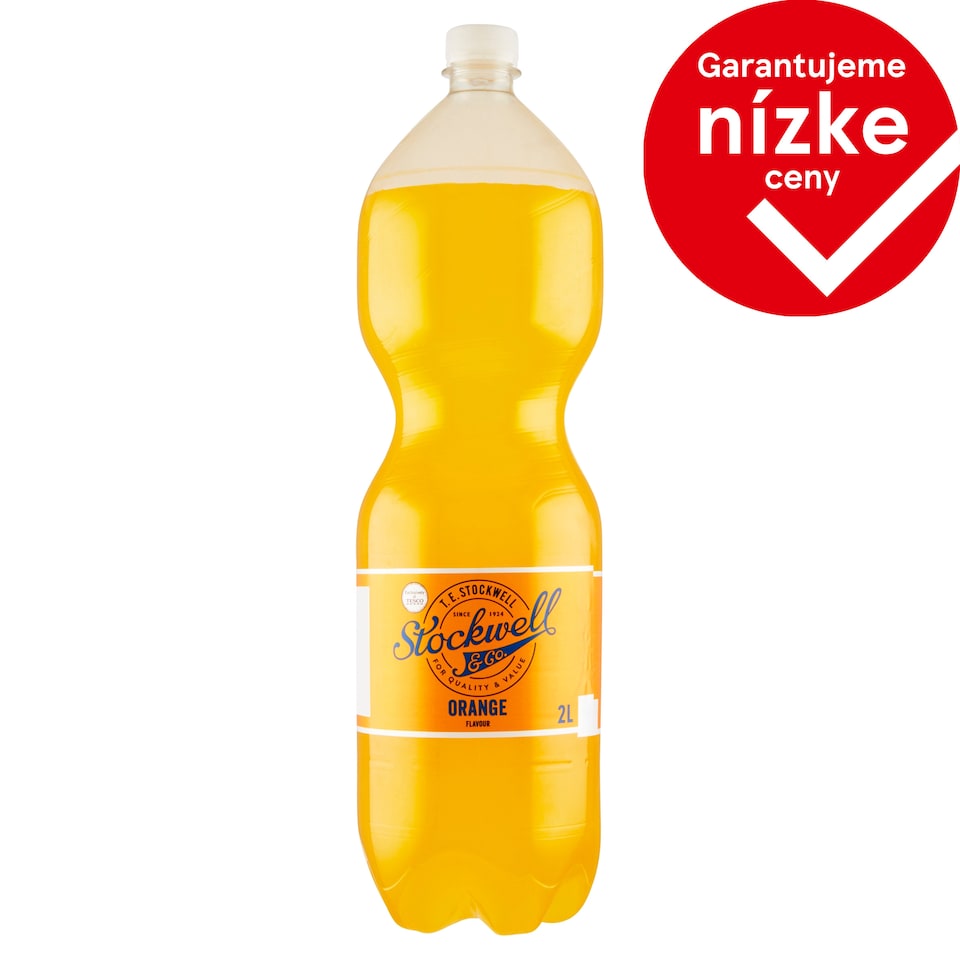 Tesco Non-Alcoholic Carbonated Drink with Orange Flavour 2 L