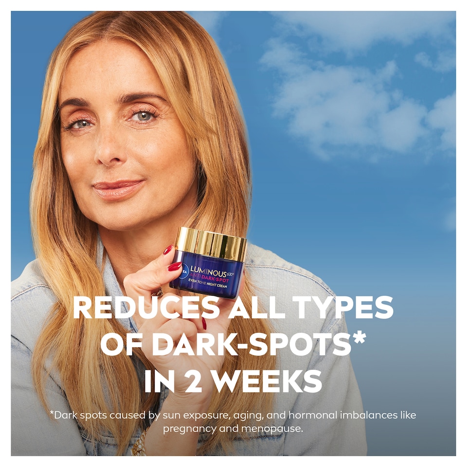 image 1 of NIVEA Luminous 630 Anti Dark Spot Night Cream Moisturiser 50ml