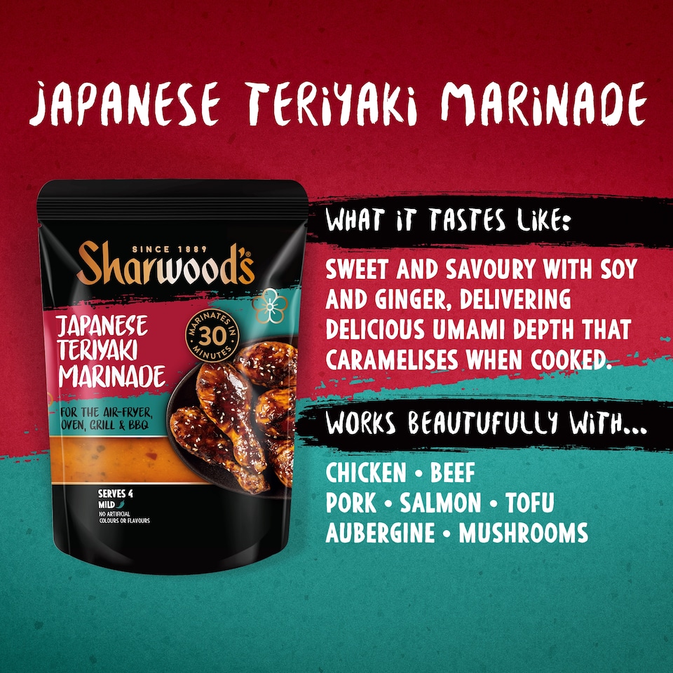 image 1 of Sharwood's Japanese Teriyaki Marinade 170g