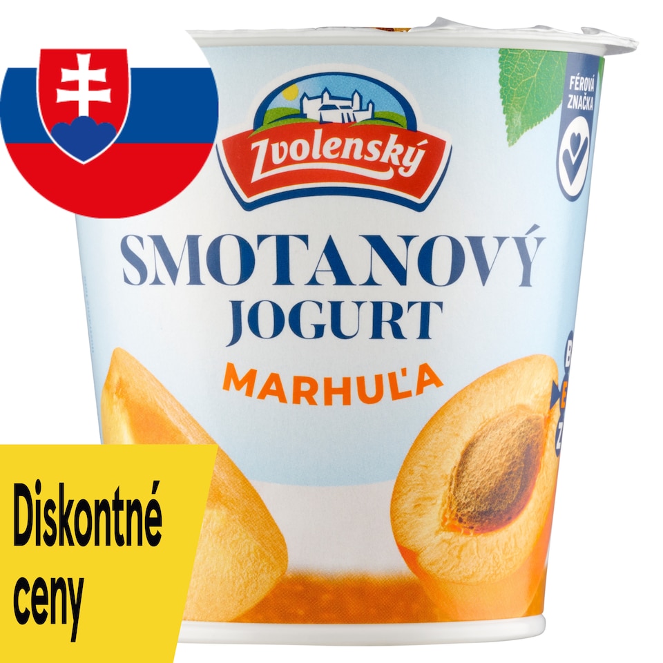 obrázok 1 z Zvolenský Smotanový jogurt marhuľa 145 g