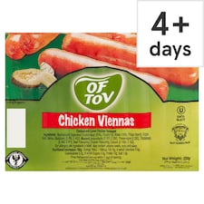 Of Tov Chicken Viennas 250G