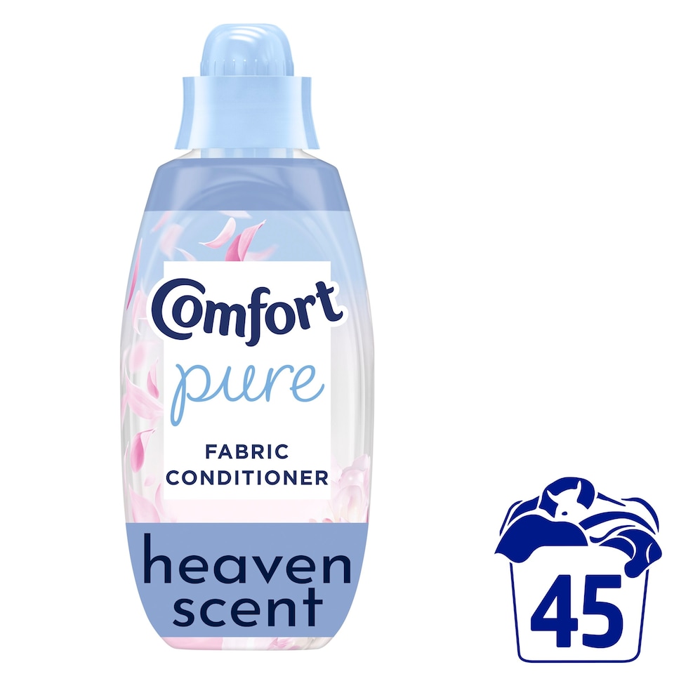 image 1 of Comfort Pure Heaven Scent Fabric Conditioner 45 Washes 675ml