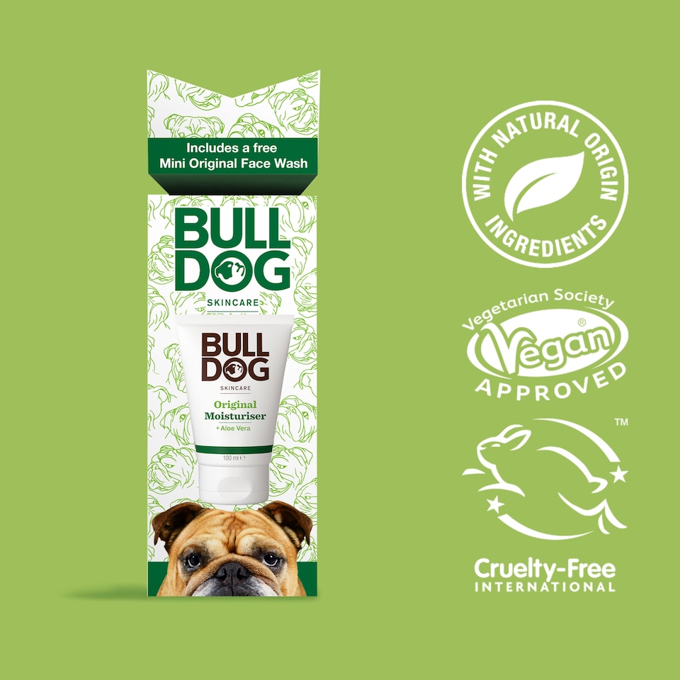 image 1 of BULLDOG Original moisturiser Cracker with face wash