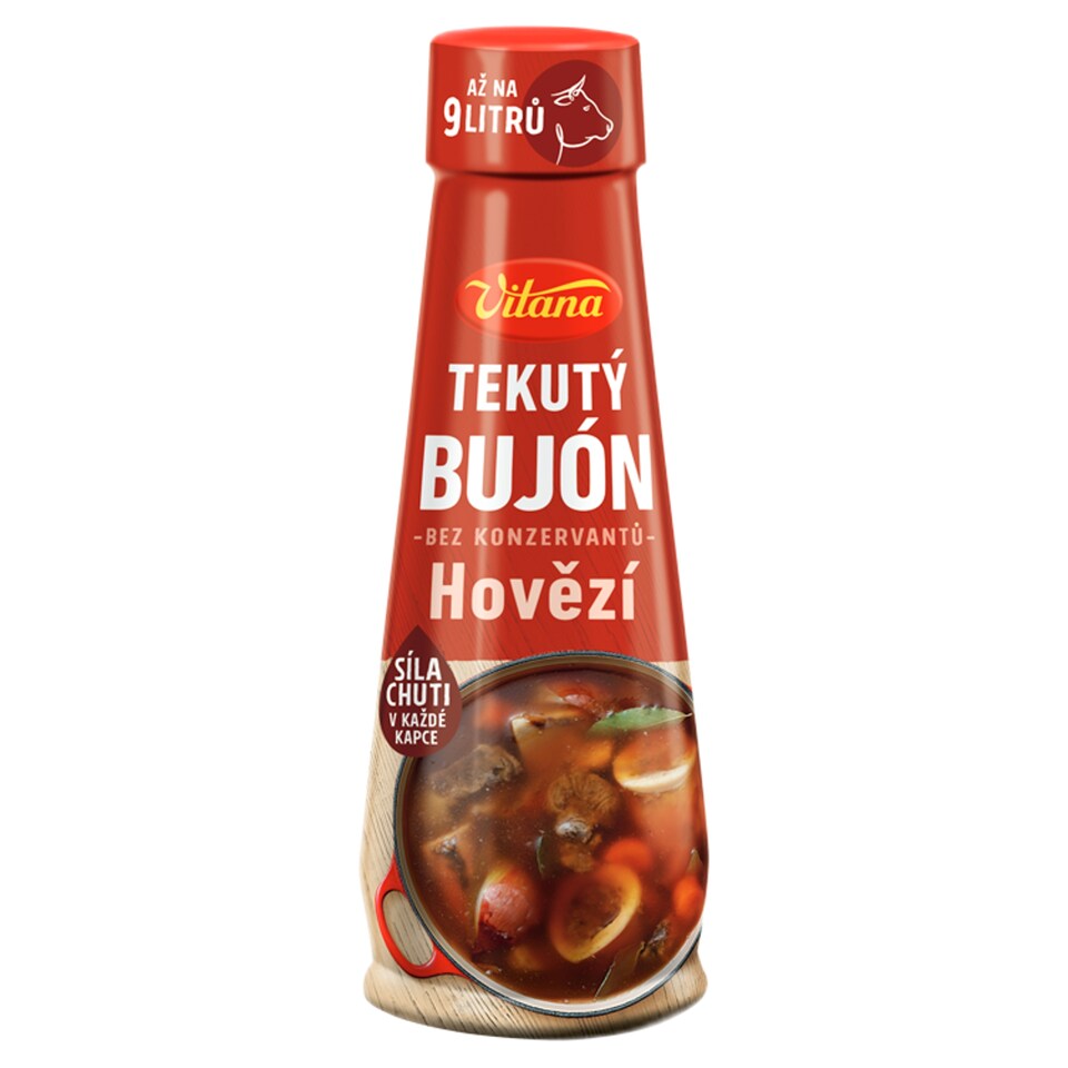 Vitana Hovädzí tekutý bujón 180 ml