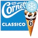 image 1 of Cornetto Classic Ice Cream Cones 6x90ml