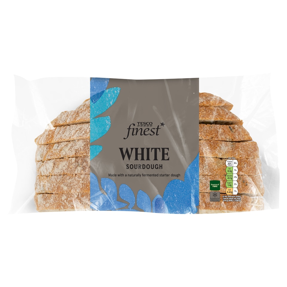 Tesco Finest White Sourdough Loaf 400G