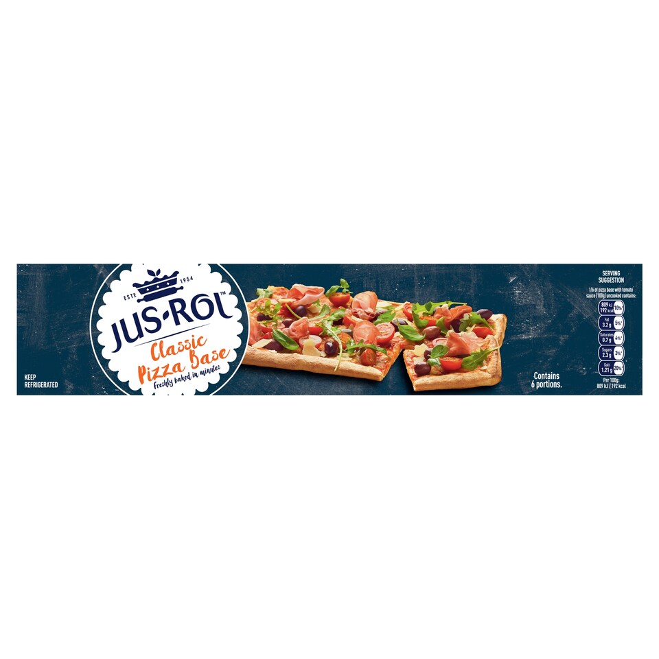 Jus-Rol Ready To Bake Clsc Pizza Kit 600G