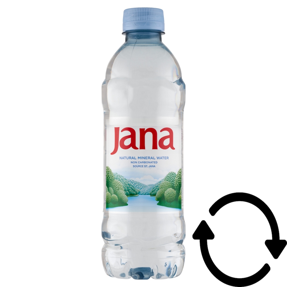 Jana Non-Carbonated Natural Mineral Water 0,5 l