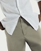 image 1 of F&F Cotton Rich FREEFIT® Chino Trousers in Khaki