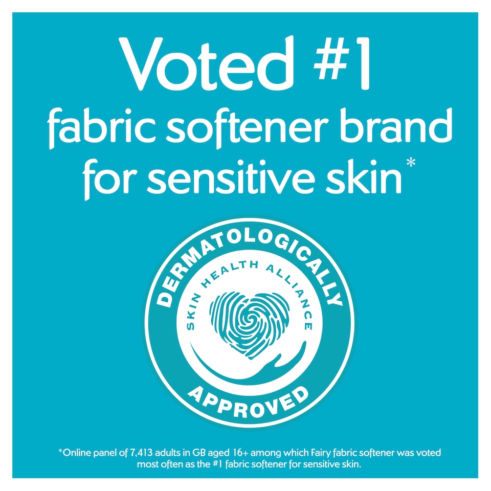 image 1 of Fairy Fabric Softener Fresh 26 Washes 858Ml