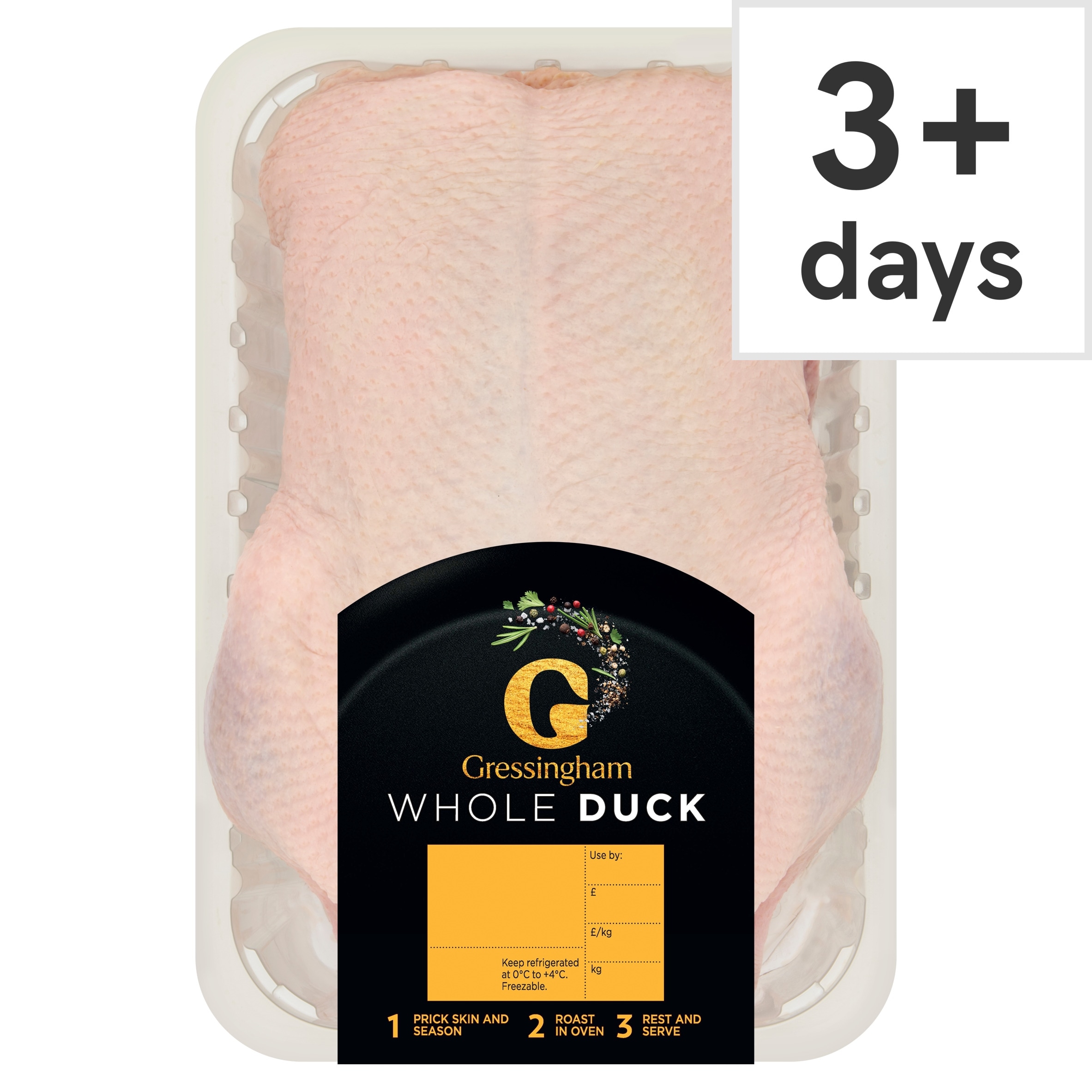 Gressingham Whole Duck With Giblets 1.8Kg